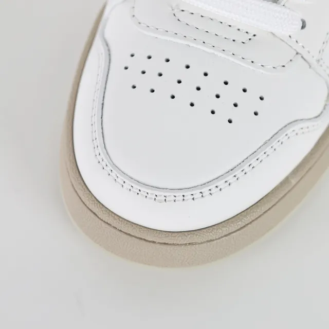 Fendi FF Monogram White Beige Lifestyle Sneakers 5