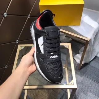 Fendi Run Away 黑色 红色 白色 生活方式 运动鞋
