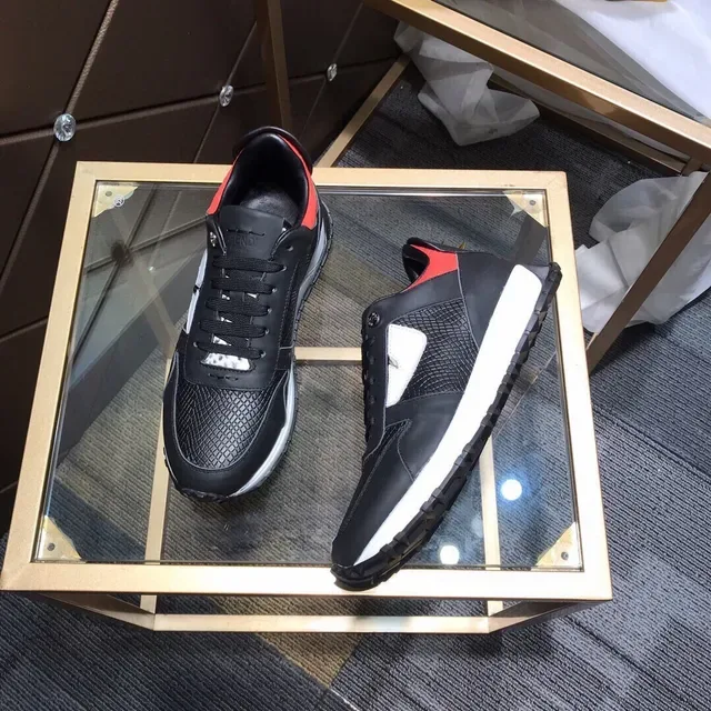 Fendi Run Away preto vermelho branco tênis lifestyle 7