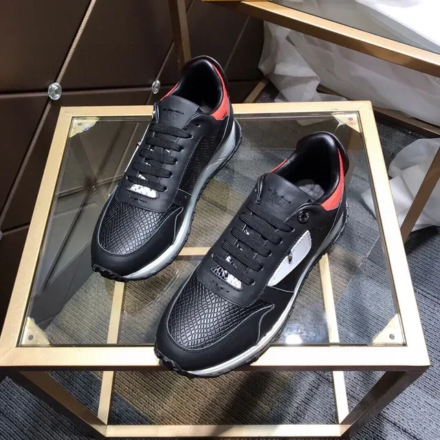 Fendi Run Away preto vermelho branco tênis lifestyle 8