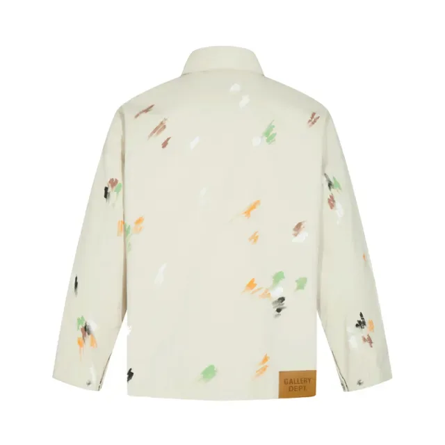 Gallery Dept Paint-Splatter Print Off-White Jacket 3