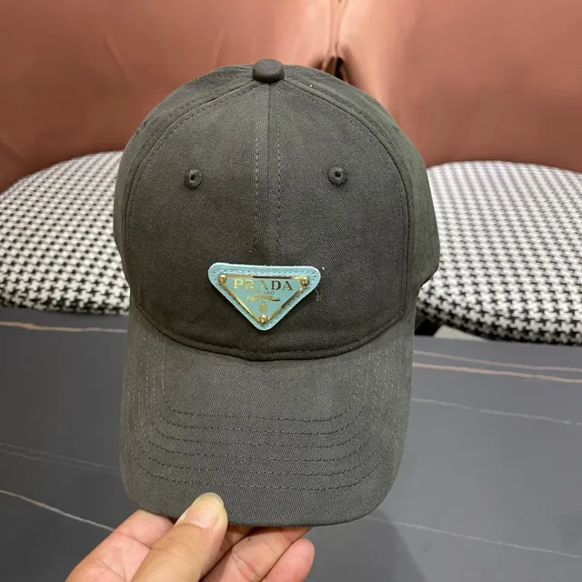 Casquette de baseball vert militaire gris structurée à six panneaux de couronne bord pré-courbé 6