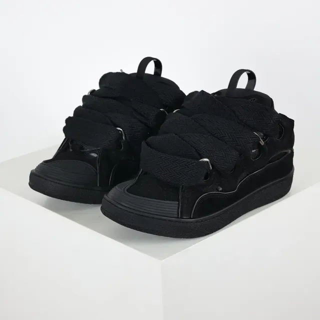 Black Laceless Multi-Strap High-Top Lifestyle Sneakers 2