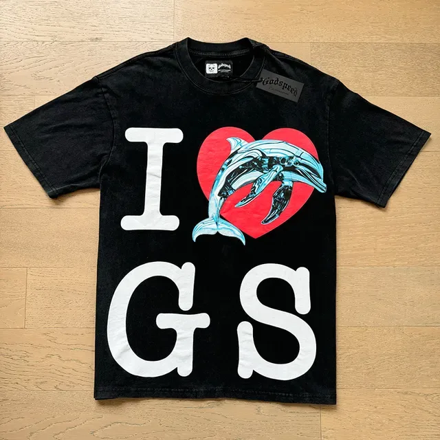 Black Oversized Graphic Print T-Shirt 5