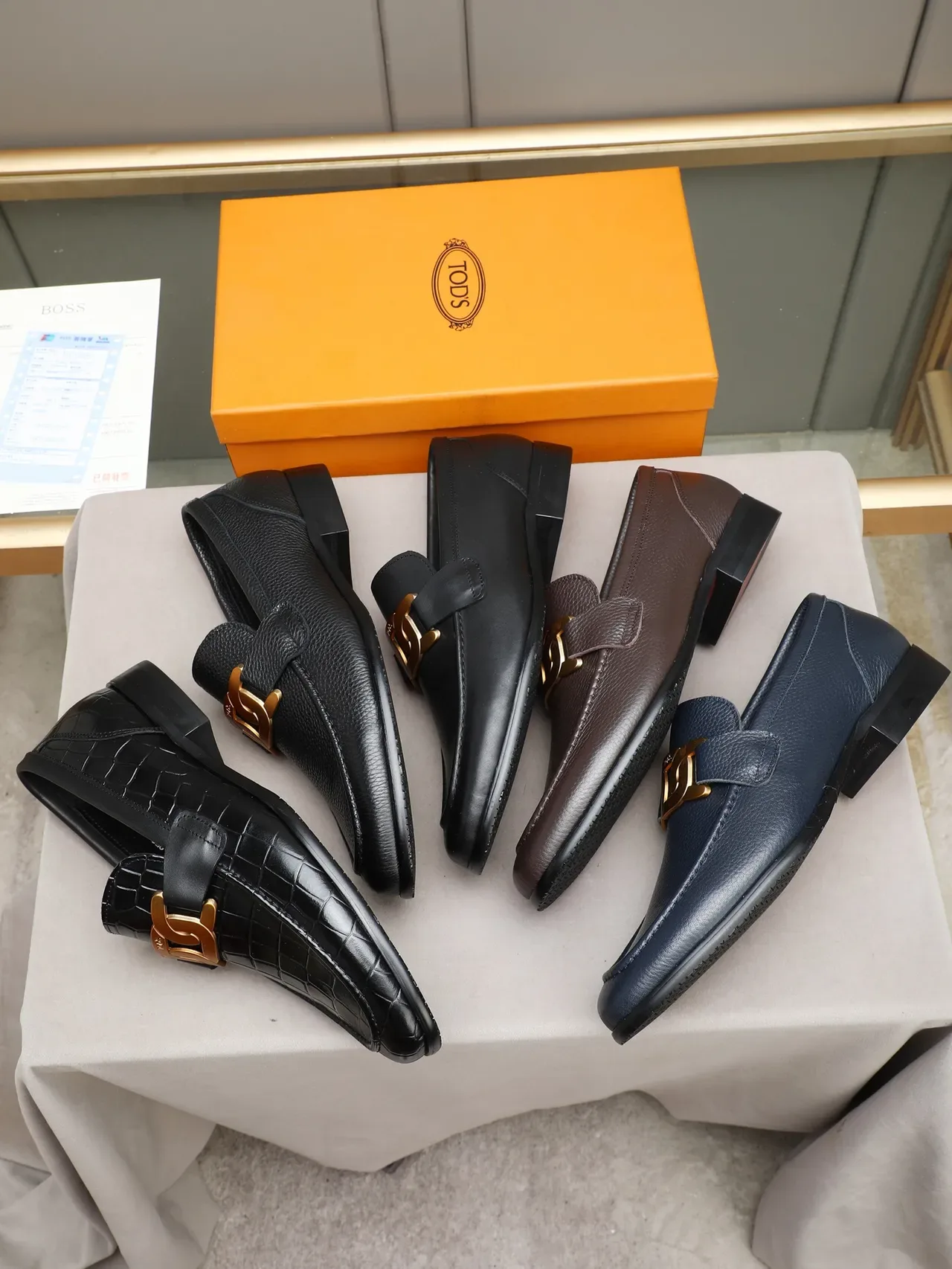 Black Penny Smooth Leather Loafer 2
