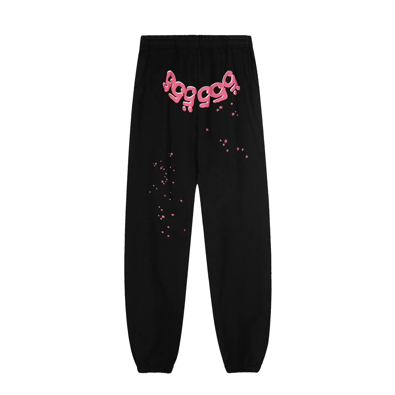Blue Pink Oversized Fit Graphic-Print Tracksuit 10
