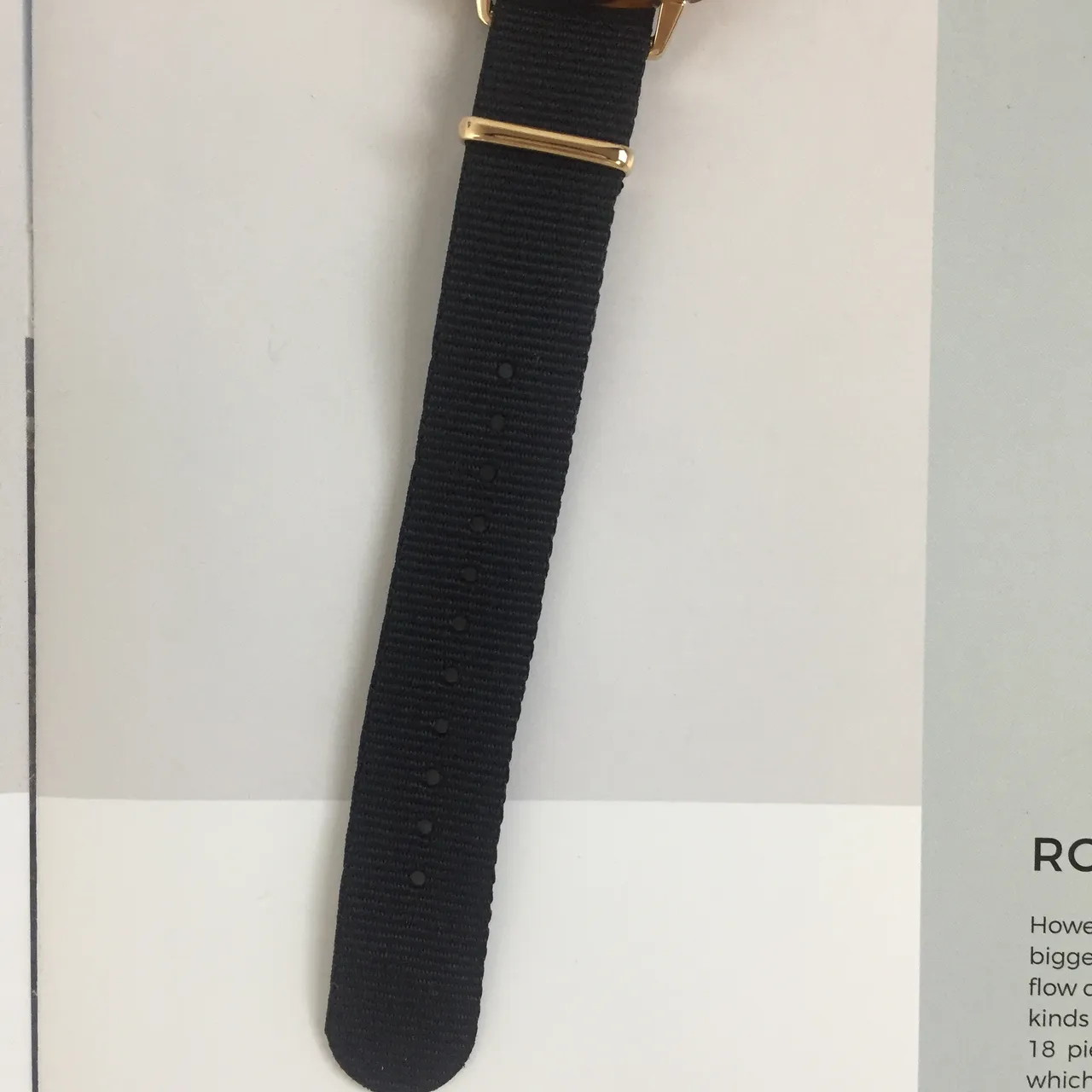 Briston Clubmaster Chronograph وجهة بيضاء حزام ناتو أسود NATO Strap ساعة ميكانيكية 6