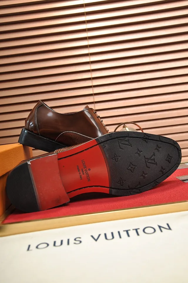 Sapatos Oxford de duas cores marrón e preto com bico de aba 4