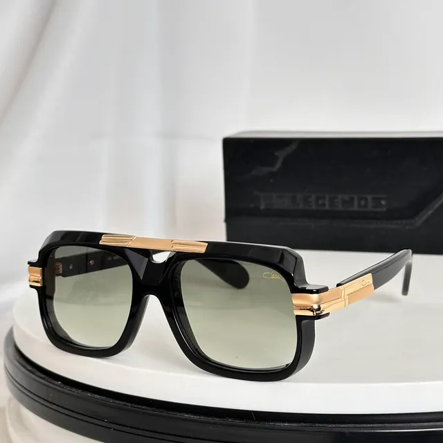 Brown Gold Oversized Rectangular Tortoiseshell Acetate Optical Glasses 5