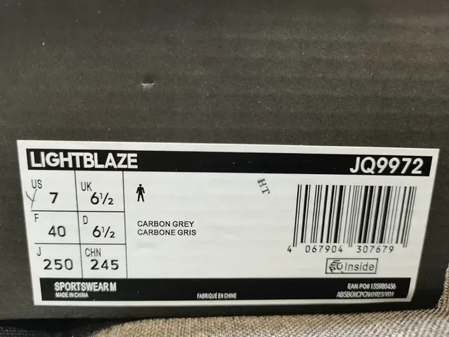 Dark Gray and White Stripe Lifestyle Sneakers 2