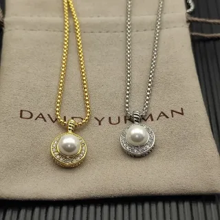 David Yurman Cable Classics Collier pendentif perle