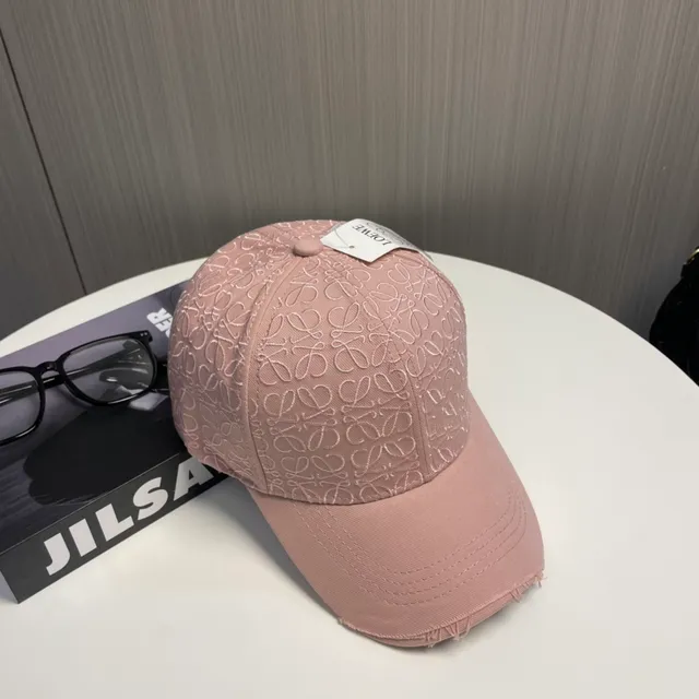 尘粉单字母刺绣磨损棒球帽 4