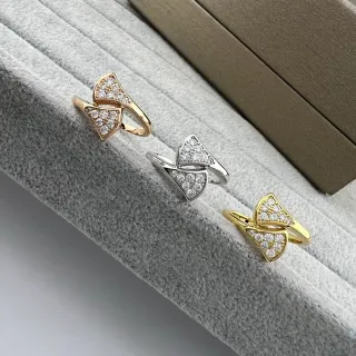 金银开放式镶嵌戒指