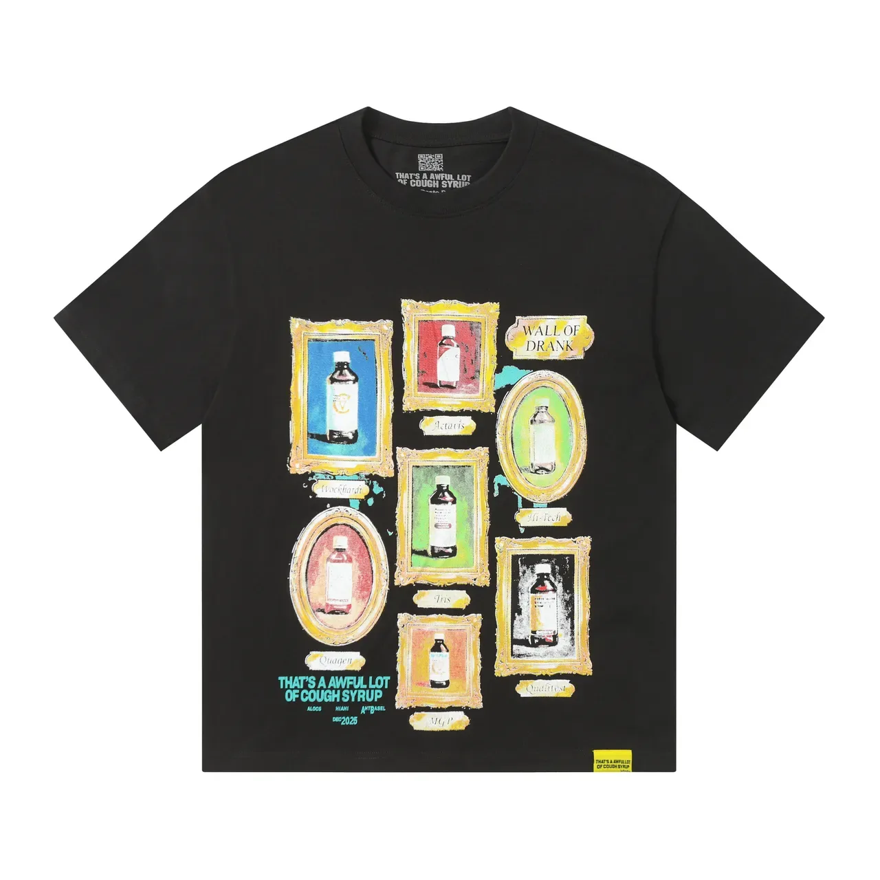 Graphic-Print Crew-Neck Short-Sleeve Art Collage T-Shirt 4
