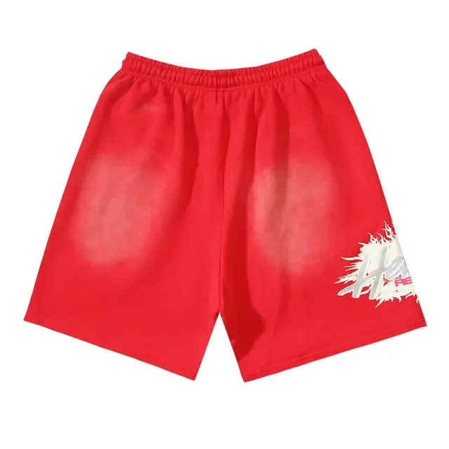 Shorts Oversize con Cordón e Impresión Gráfica 7