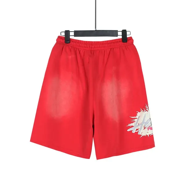 Shorts Oversize con Cordón e Impresión Gráfica 16