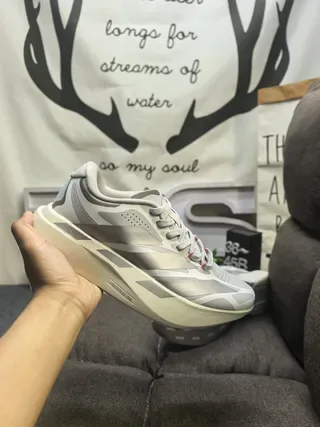 Gray and Silver Layered Overlay Low-Top Lifestyle Sneakers 5
