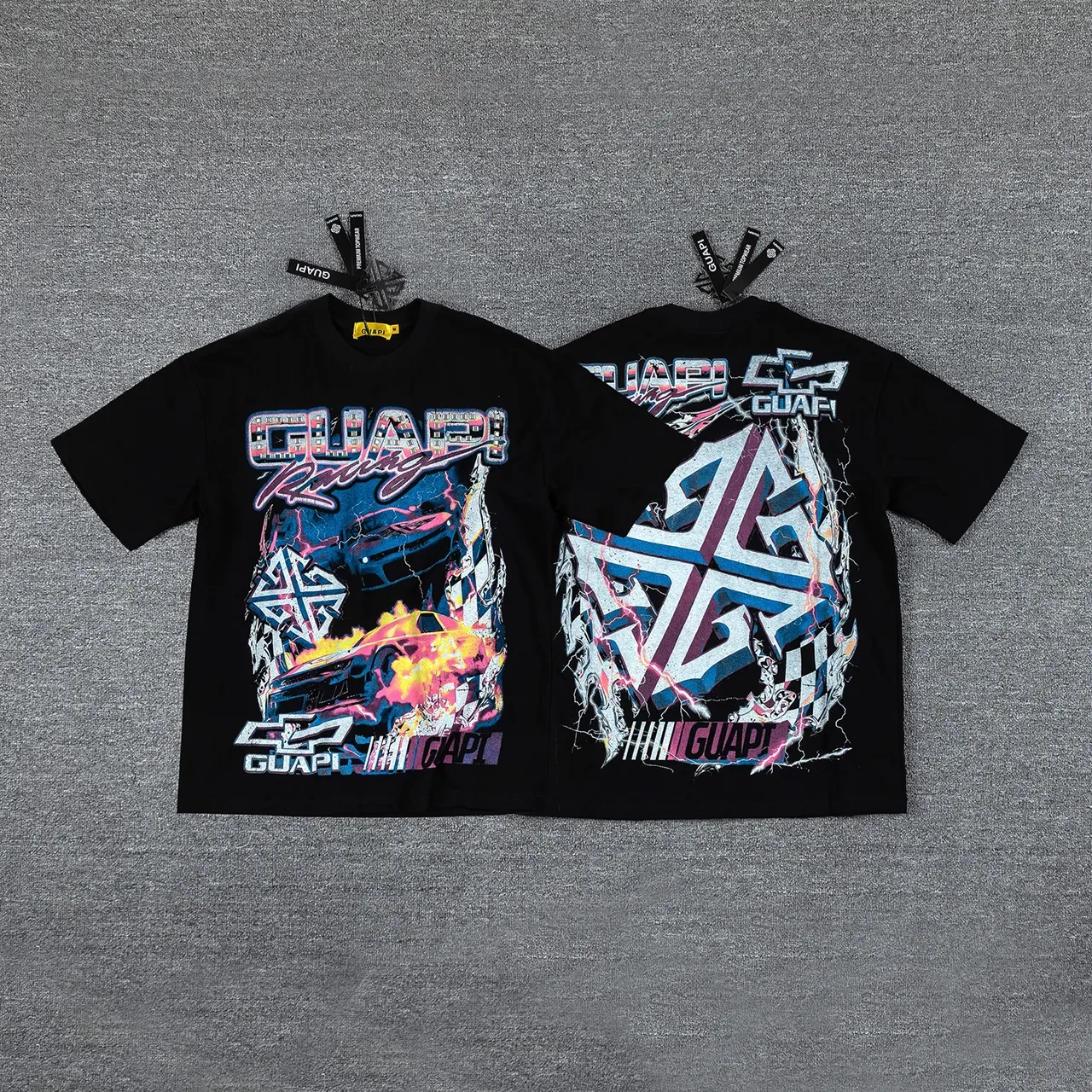 GUAPI Racing Graphic Oversized T-Shirt 2