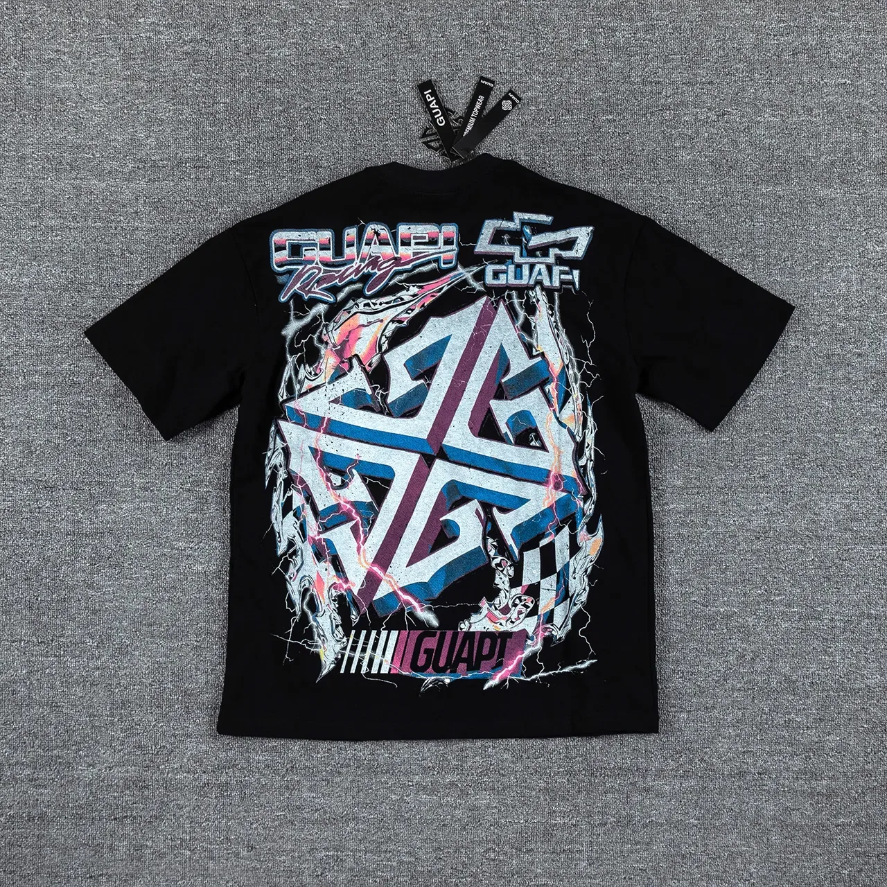 GUAPI Racing Graphic Oversized T-Shirt 3