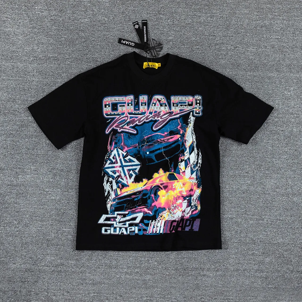 GUAPI Racing Graphic Oversized T-Shirt 4