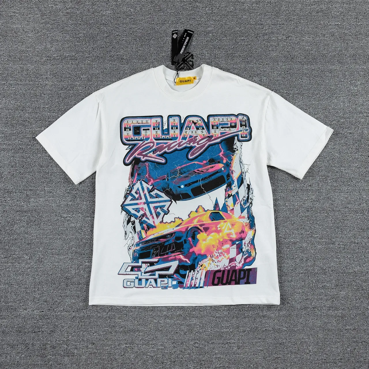 GUAPI Racing Graphic Oversized T-Shirt 5