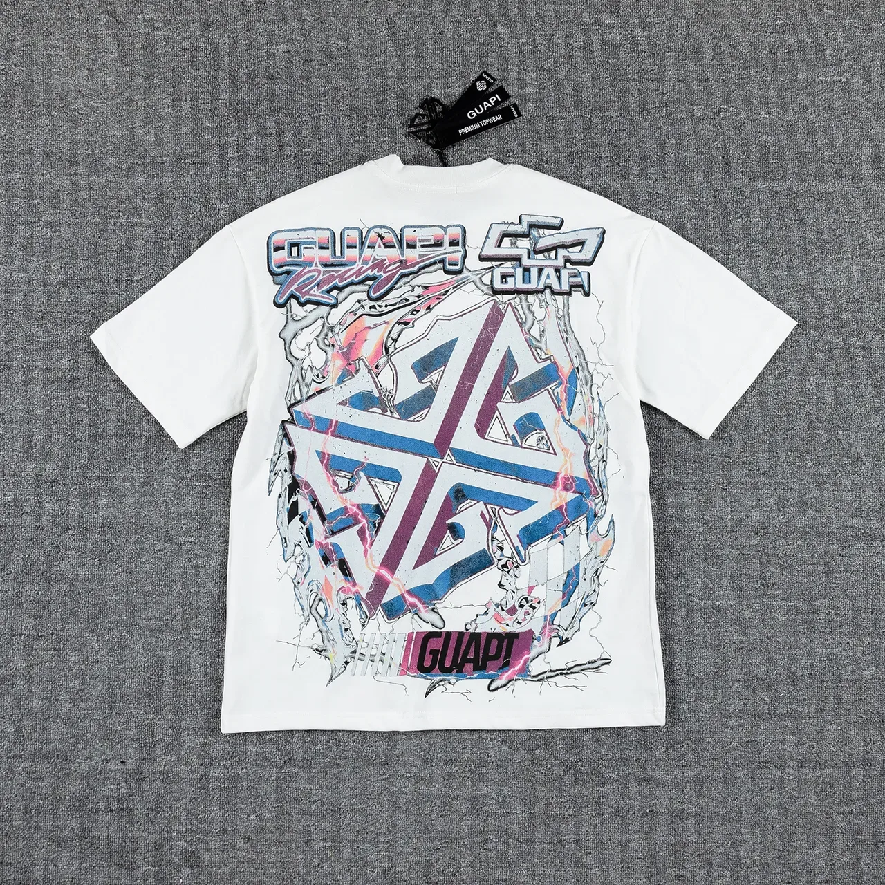 GUAPI Racing Graphic Oversized T-Shirt 6
