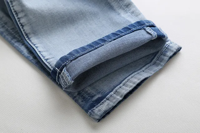 lavage clair distressed Moto-Panel jeans 4