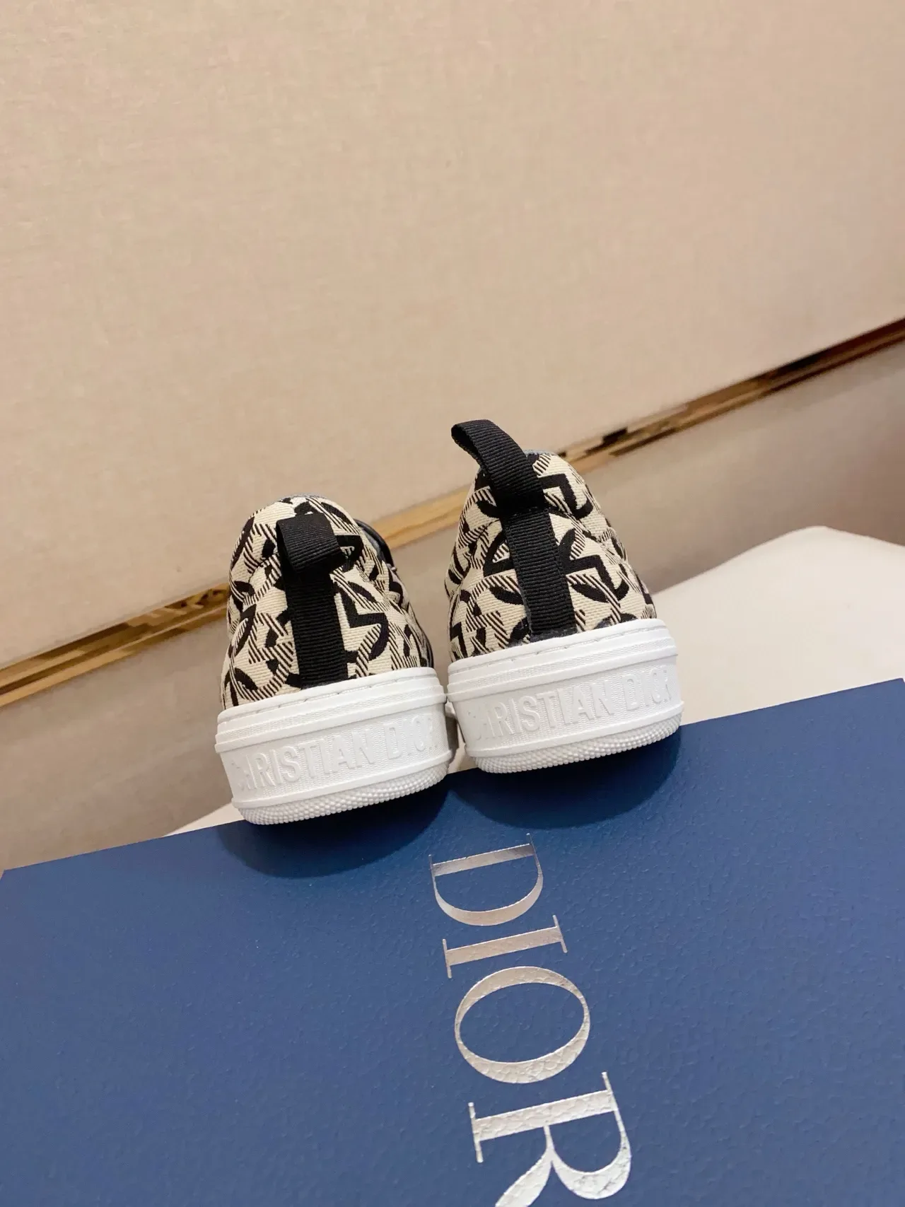 Monogram-Print Slip-On Sneaker 4