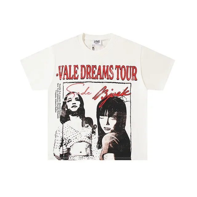 Off-White Graphic Tour-Themed Double-Sided Print T-Shirt 2