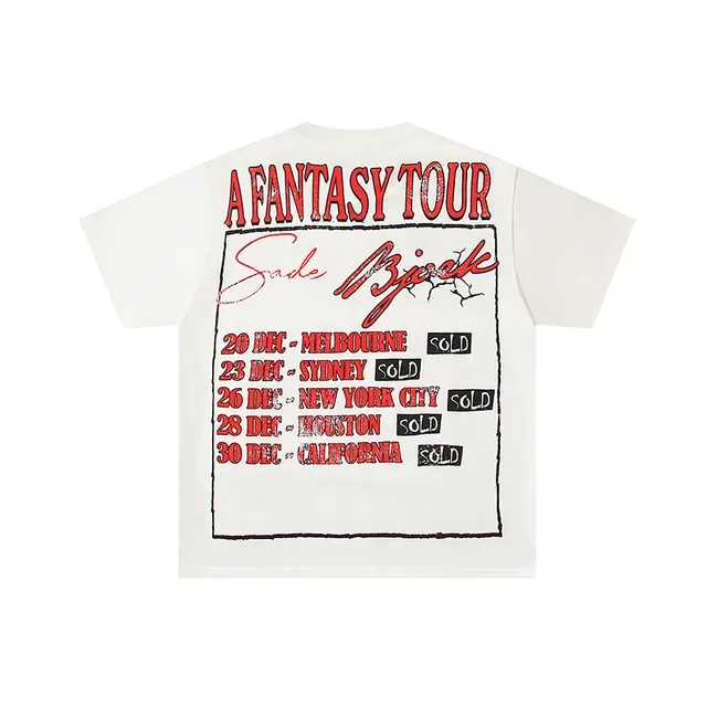 Off-White Graphic Tour-Themed Double-Sided Print T-Shirt 3