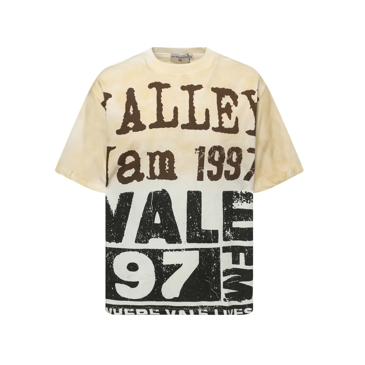 Oversized Tie-Dye Graphic Print T-Shirt 3