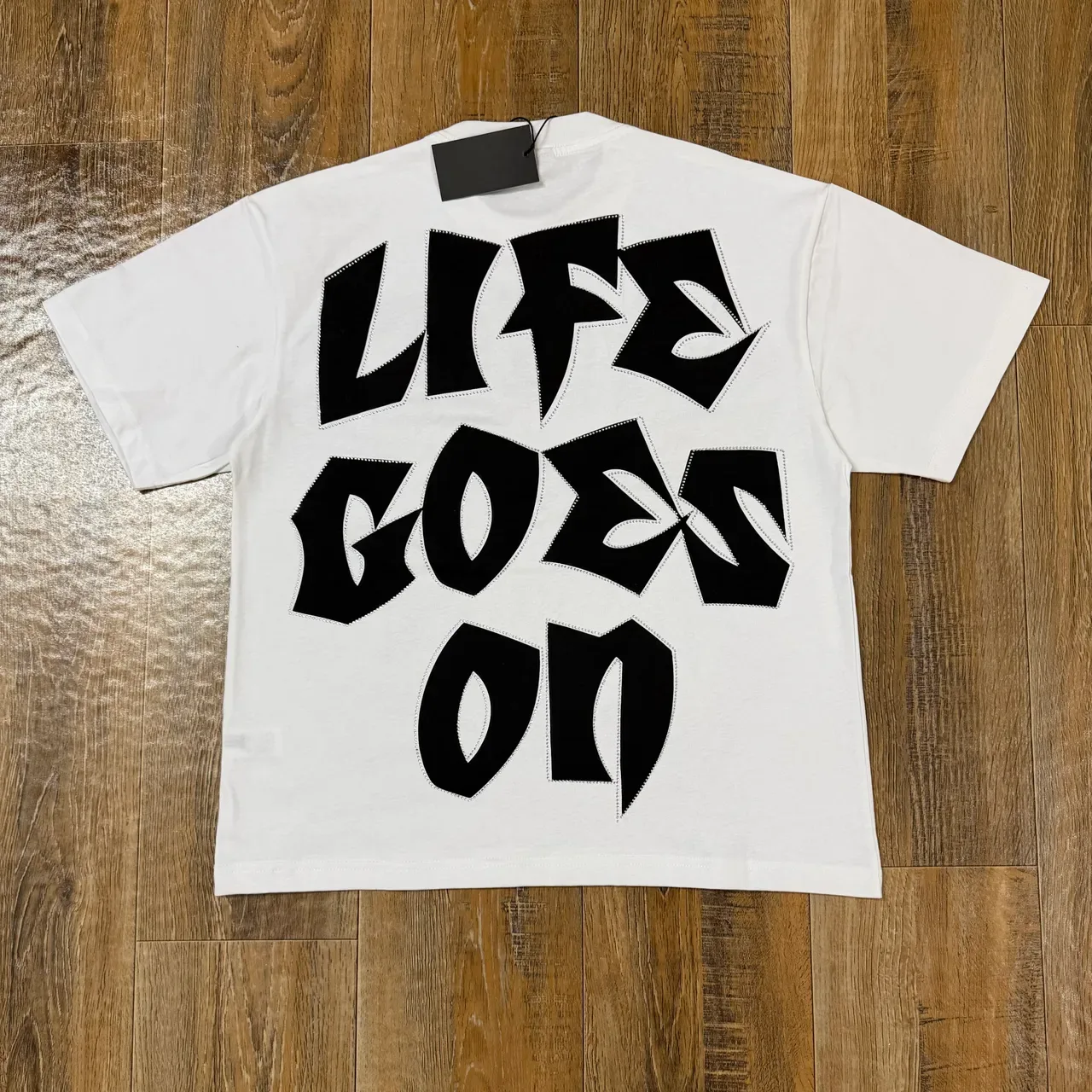 SAINTS Life Goes On Graphic Print Oversized T-Shirt 2