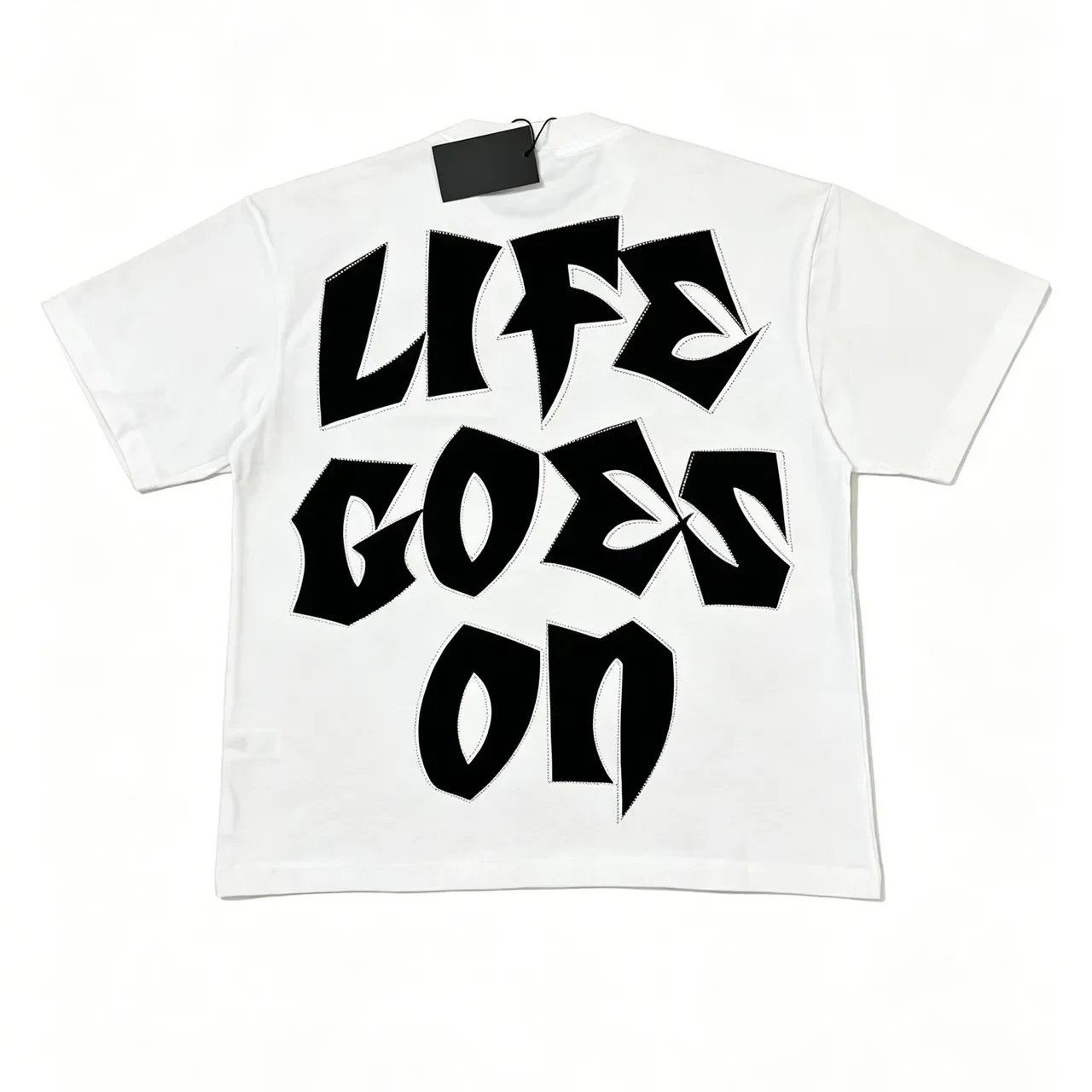 SAINTS Life Goes On Graphic Print Oversized T-Shirt 5