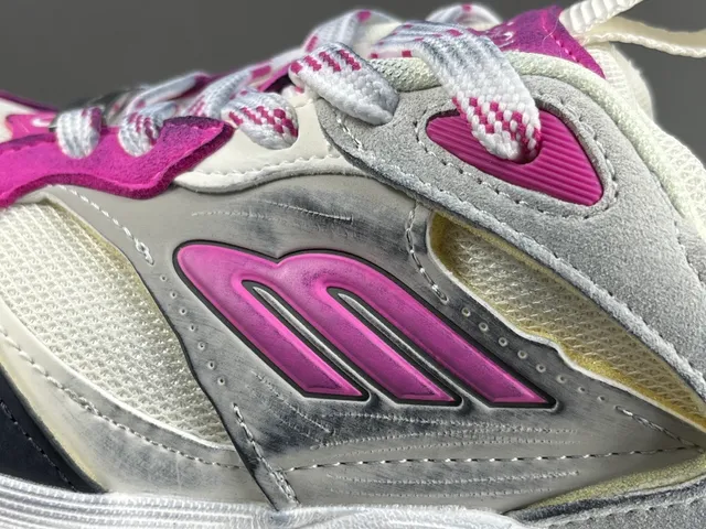 Skechers White Pink Silhouette Multi-Layered Midsole Chunky Sneakers 8