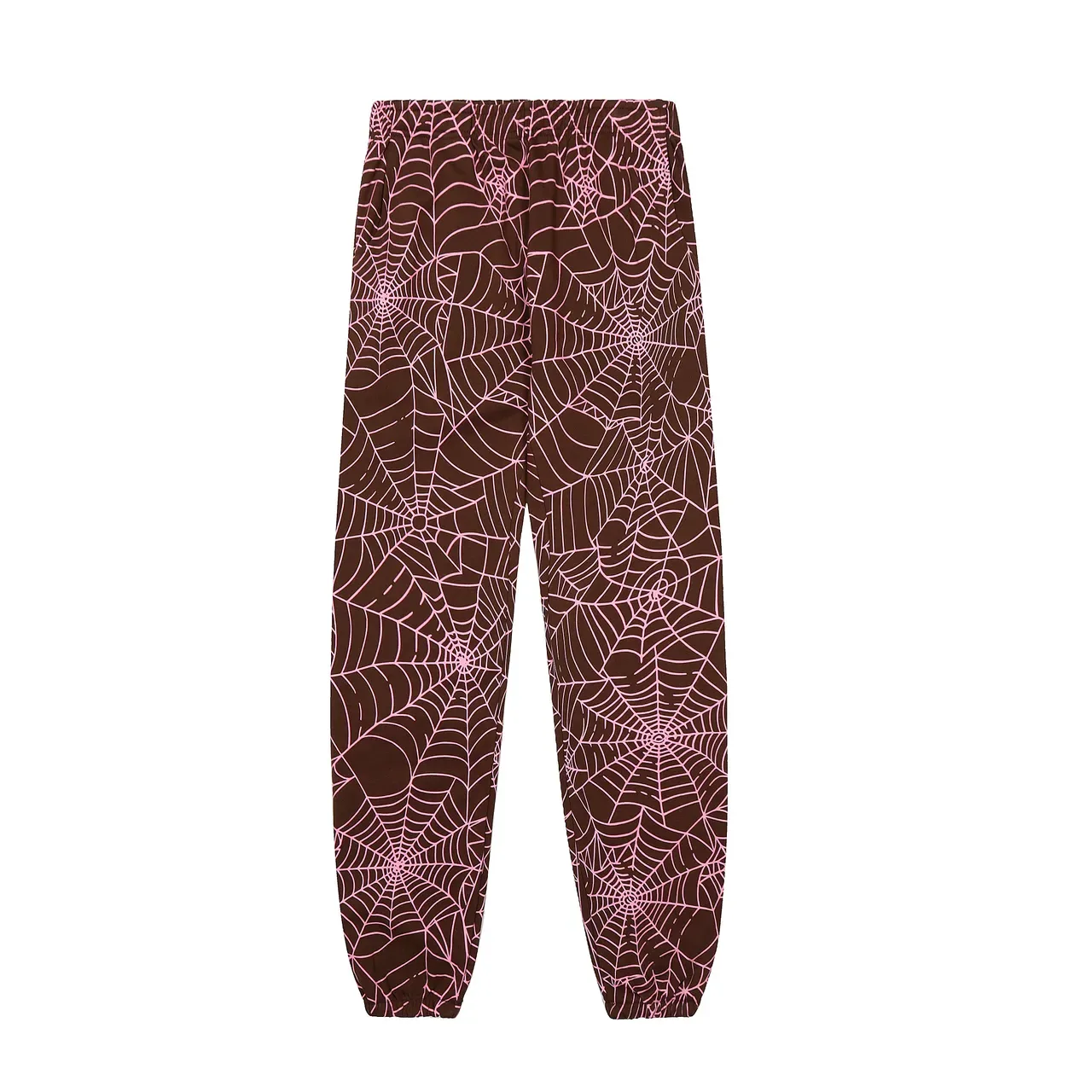Spiderweb Print ब्राउन पिंक और ब्लैक व्हाइट मैचिंग ट्रैकसूट 6