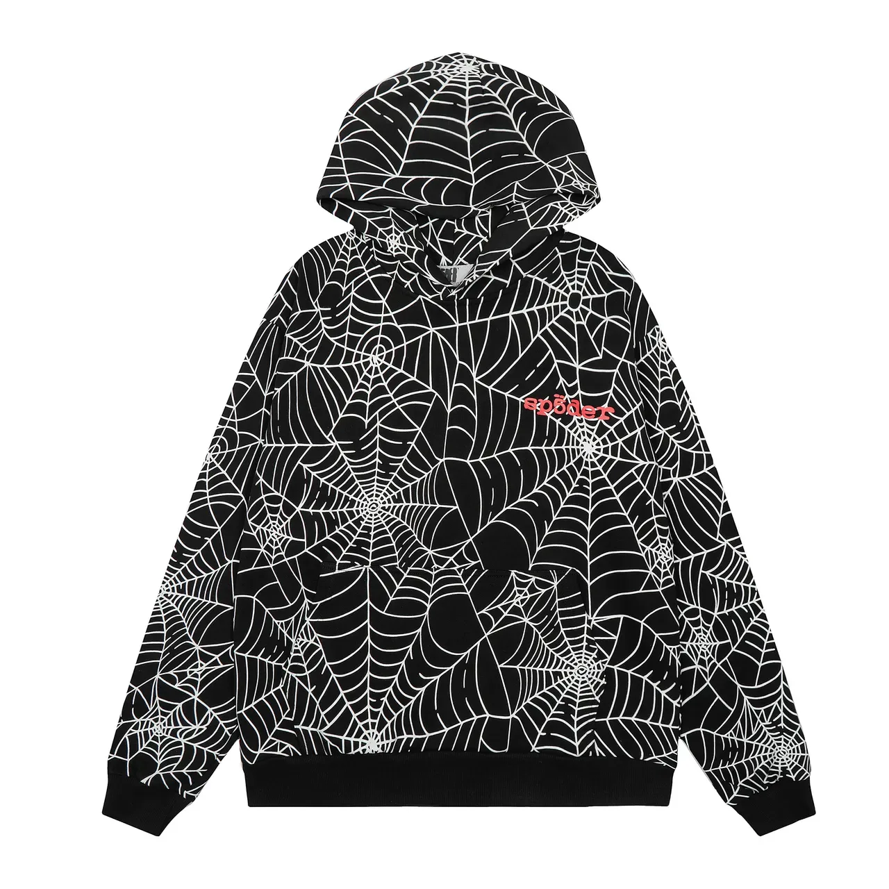 Spiderweb Print ब्राउन पिंक और ब्लैक व्हाइट मैचिंग ट्रैकसूट 10