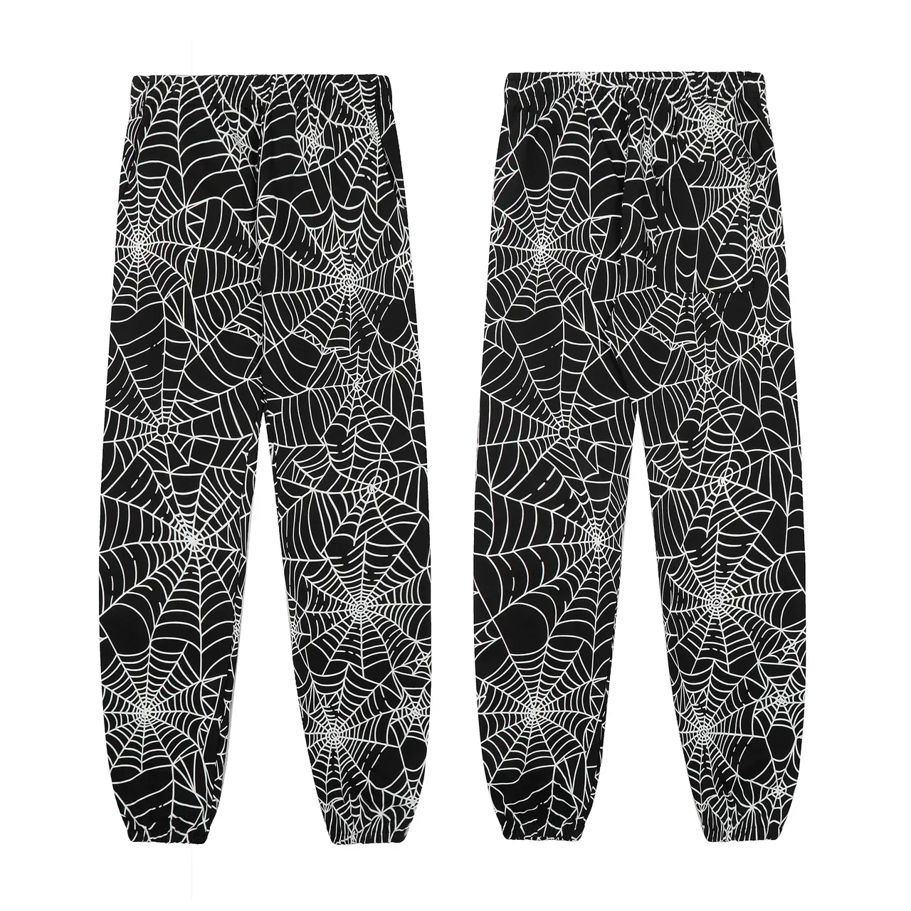 Spiderweb Print ब्राउन पिंक और ब्लैक व्हाइट मैचिंग ट्रैकसूट 15