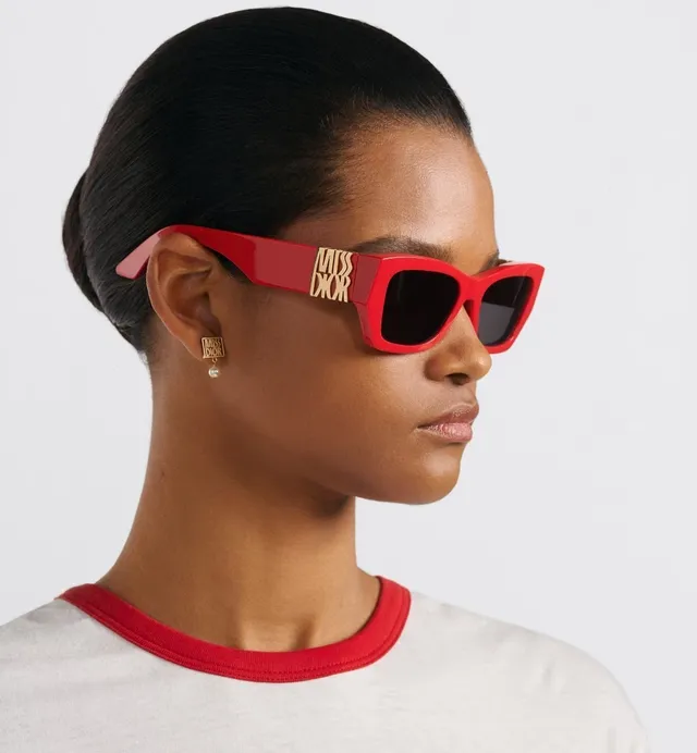 Tortoiseshell Angular Cat-Eye Sunglasses 9