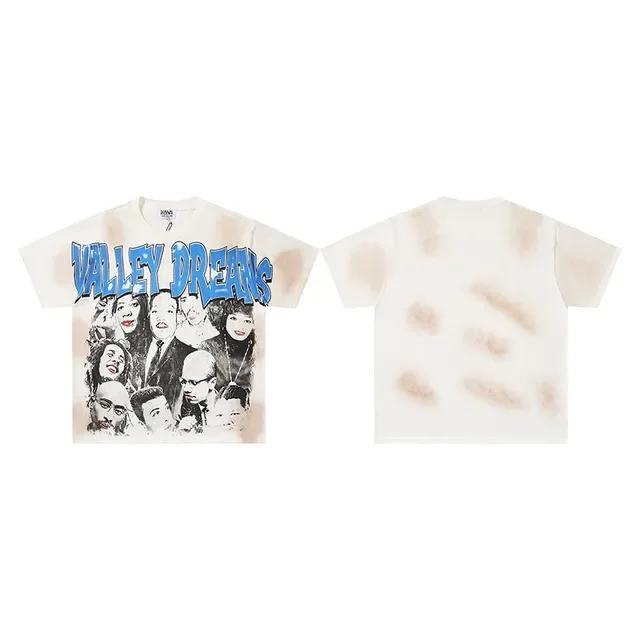 Valley Dreams Graphic Print Tie-Dye Oversized T-Shirt 2