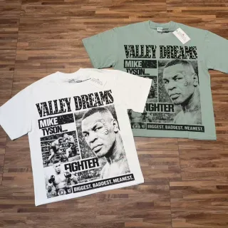 تي شيرت بطبعة جرافيك Valley Dreams Mike Tyson Fighter