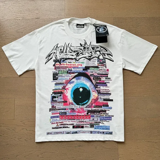 White Graphic-Print Oversized T-Shirt 8