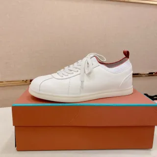 أحذية رياضية low-top بكولار كيت أبيض وأحمر