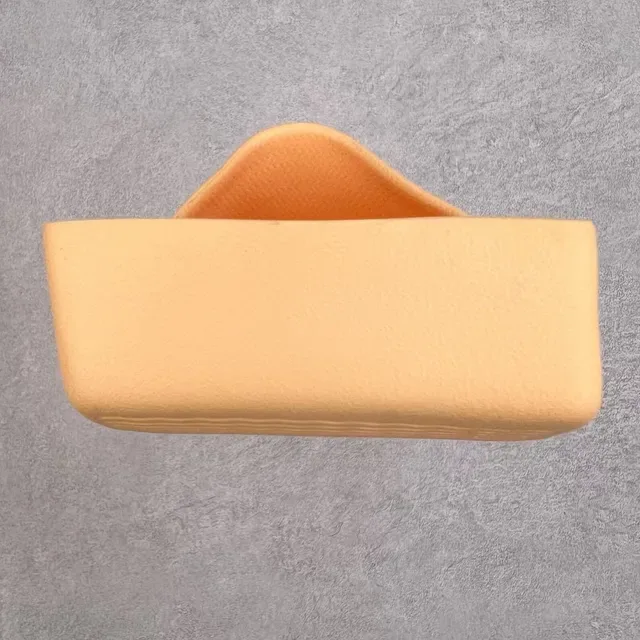 Yellow Molded Foam Single-Piece Construction Clog 3