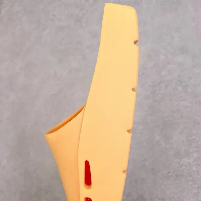 Yellow Molded Foam Single-Piece Construction Clog 4