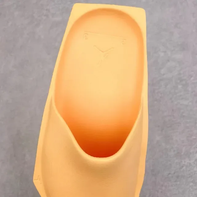 Yellow Molded Foam Single-Piece Construction Clog 6