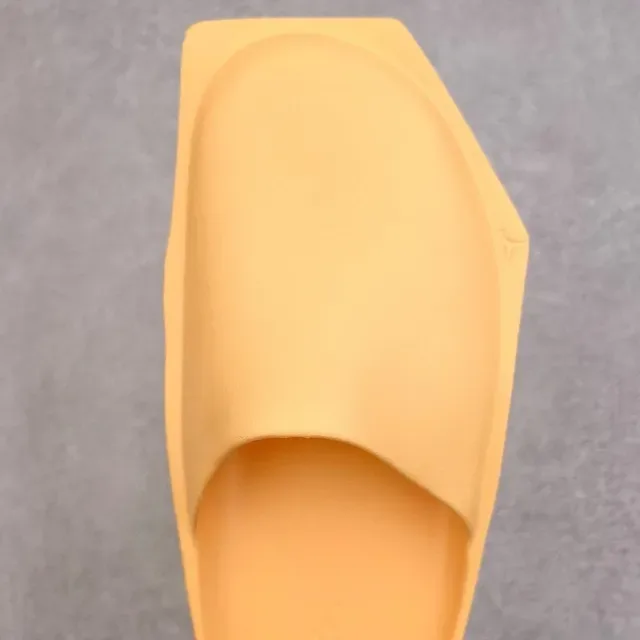 Yellow Molded Foam Single-Piece Construction Clog 7