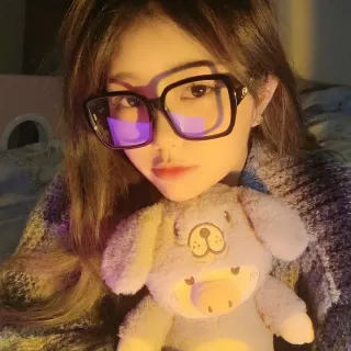 Gentle Monster Black Purple Oversized Square Frame Thick Acetate Optical Glasses