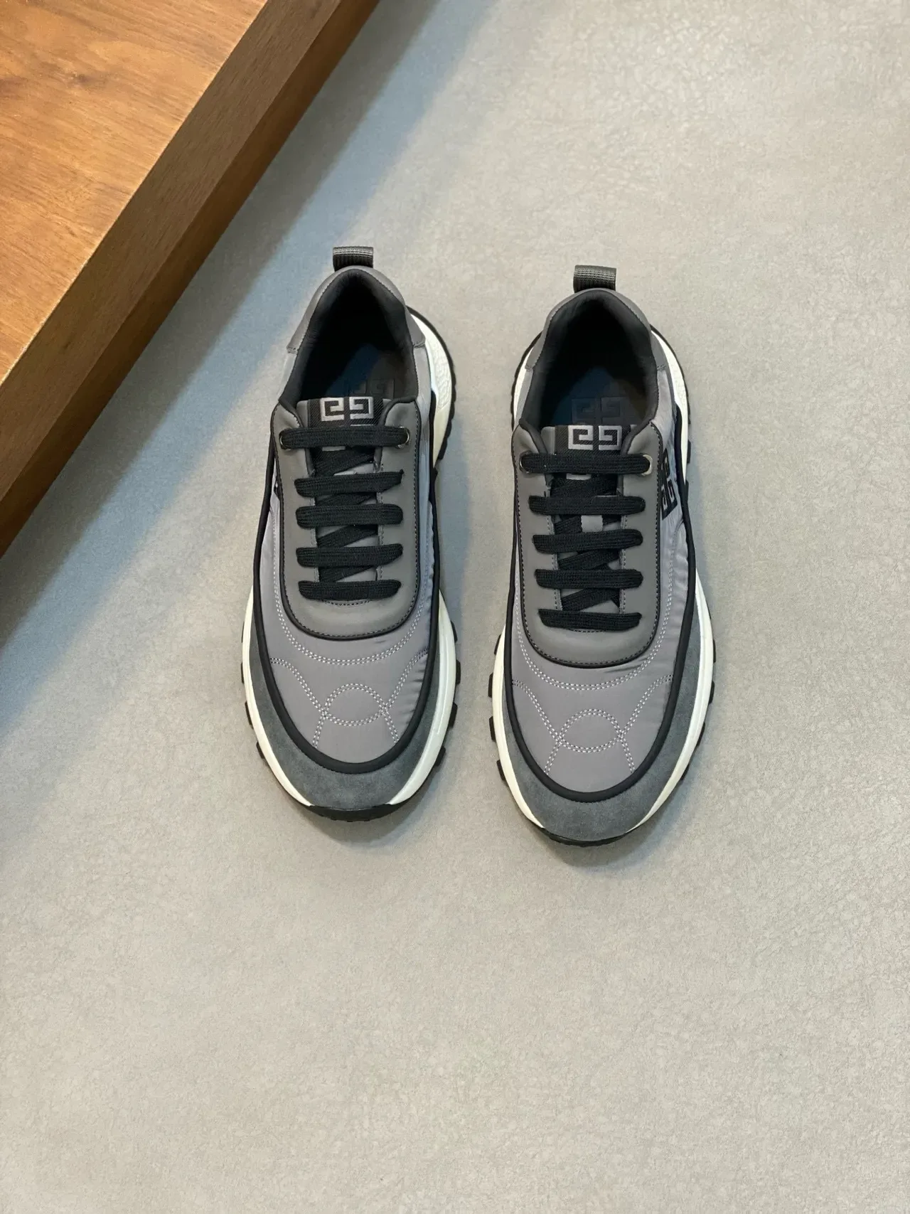 Givenchy City Sport Gray and Black Lifestyle Sneakers 2