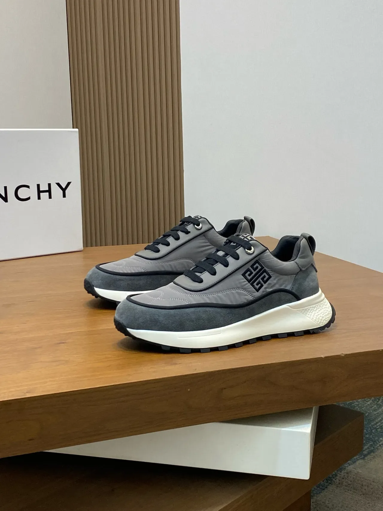 Givenchy City Sport Gray and Black Lifestyle Sneakers 4