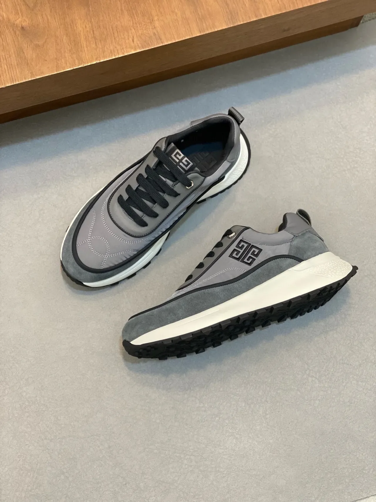 Givenchy City Sport Gray and Black Lifestyle Sneakers 6